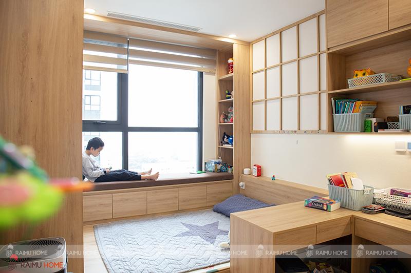Thiết kế và thi công căn hộ chung cư phong cách Nhật Bản